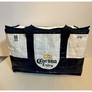 Breweriana Corona Extra Find Your‎ Beach Cooler Bag 18 Pack Zip